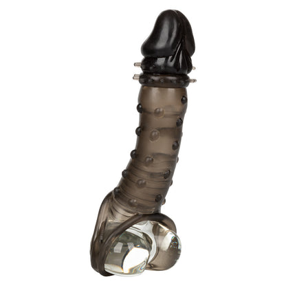 PleasurePro Clear Ultimate Stud Extender with Ribbed Chamber