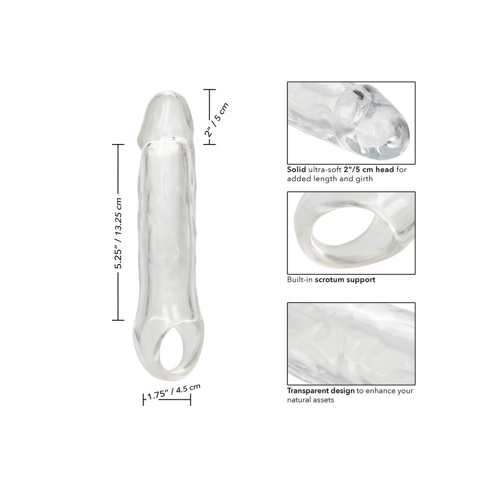 CalExotics Transparent Performance Maxx Extension 7.5 Inches
