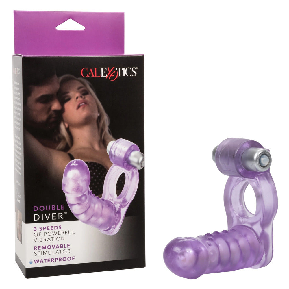 PleasureWave Pink Double Diver Vibrating Duo Penetrator