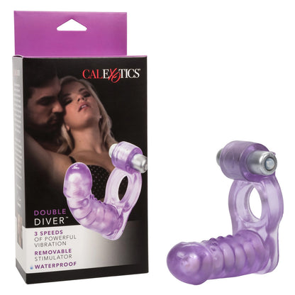 PleasureWave Pink Double Diver Vibrating Duo Penetrator