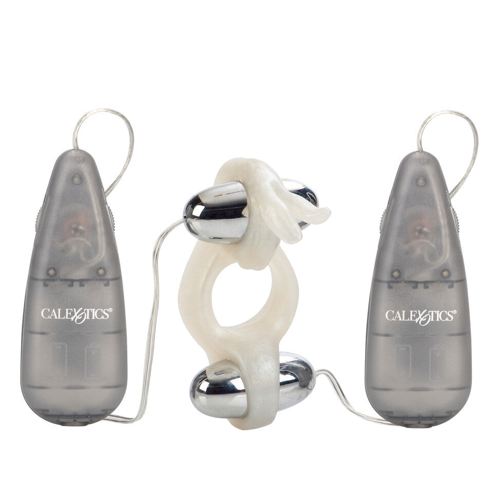Rocking Rabbit Dual Vibrating Cock Ring for Couples