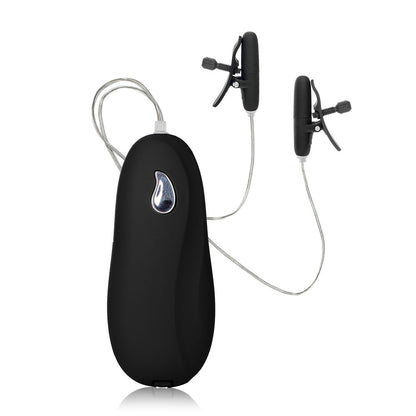 PleasurePro Black Heated Vibrating Nipple Teasers