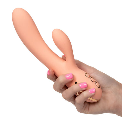 Monterey Pink Magic Vibrator with Clit Stimulator and 10 Functions