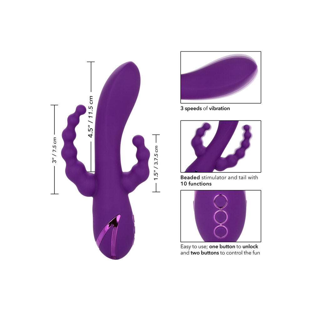 California Dreaming Vibrant Pink Bootylicious Vibrator