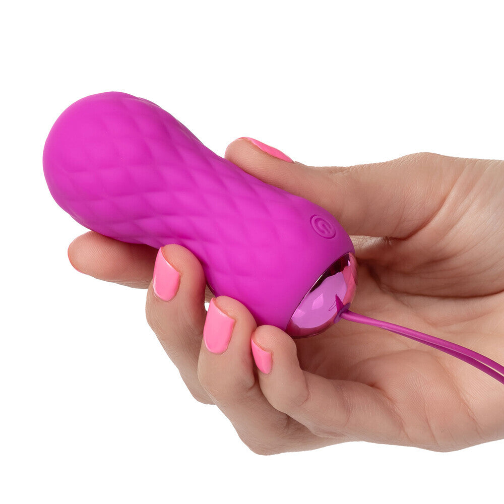 Slay Purple Remote Control Textured Bullet 10 Functions