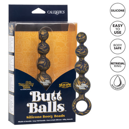 Naughty Bits Butt Balls Silicone Booty Beads

