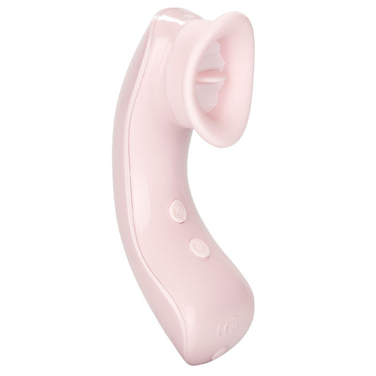 Inspire Pink Silicone Flickering Arouser with 10 Functions