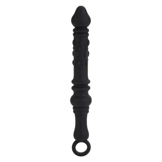 Dr Joel Kaplan Black Silicone Prostate Probe 9 Inch