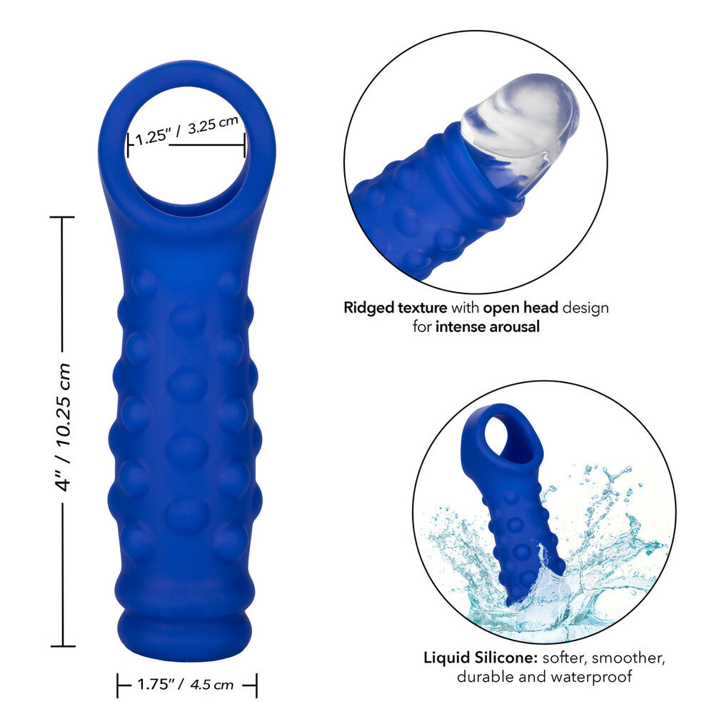 California Exotic Admiral Beaded Penis Extender Features and Sizing