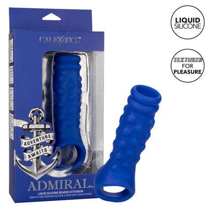 California Exotic Admiral Beaded Penis Extender and Packaging