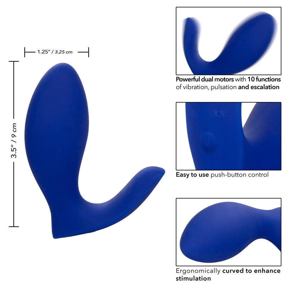 California Exotic Admiral Prostate Rimming Probe Sizing and Features