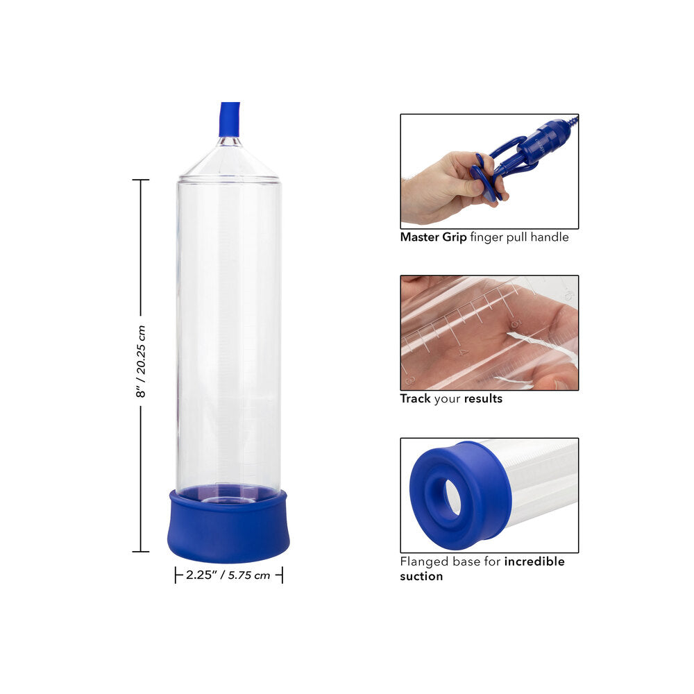 California Exotic Admiral Stay Hard Penis Pump Features and sizing