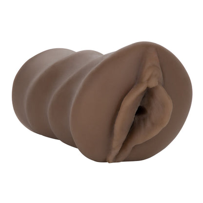 Vivid Raw Brown Ultra Stretchy Realistic Feel Vagina Masturbator
