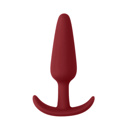 PleasureCraft Red Slim Beginner's Butt Plug