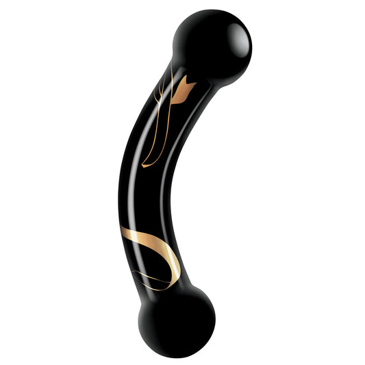 Secret Kisses Clear Glass Double Ended Dildo 5.5 Inch