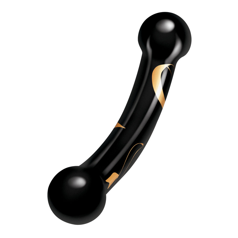 Secret Kisses Clear Glass Double Ended Dildo 5.5 Inch