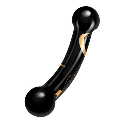 Secret Kisses Clear Glass Double Ended Dildo 5.5 Inch