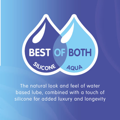 Skins Fusion Hybrid Silicone and Water-Based Lubricant 130ml