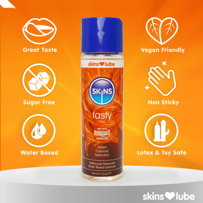 Skins Salted Caramel Water-Based Lubricant 130ml