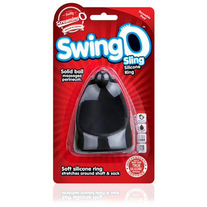 Screaming O Blue SwingO Sling Cock Ring with Massager