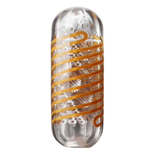 Tenga Blue 05 Beads Spinner Masturbator Spiral Motion