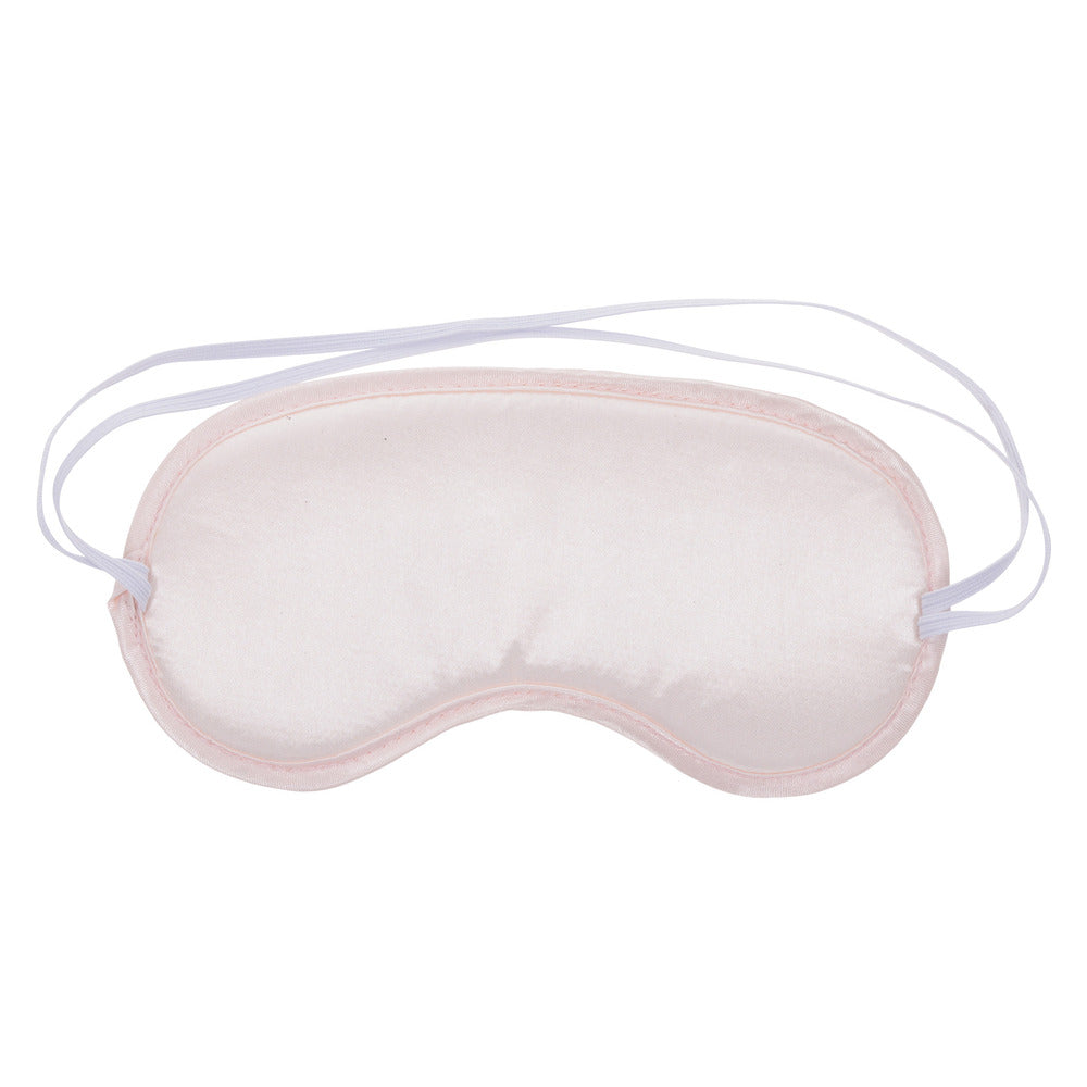 Sex and Mischief Pink Satin Blindfold for Sensory Play