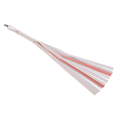 Sex and Mischief Pink Stripe Flogger 19.75 Inch Length
