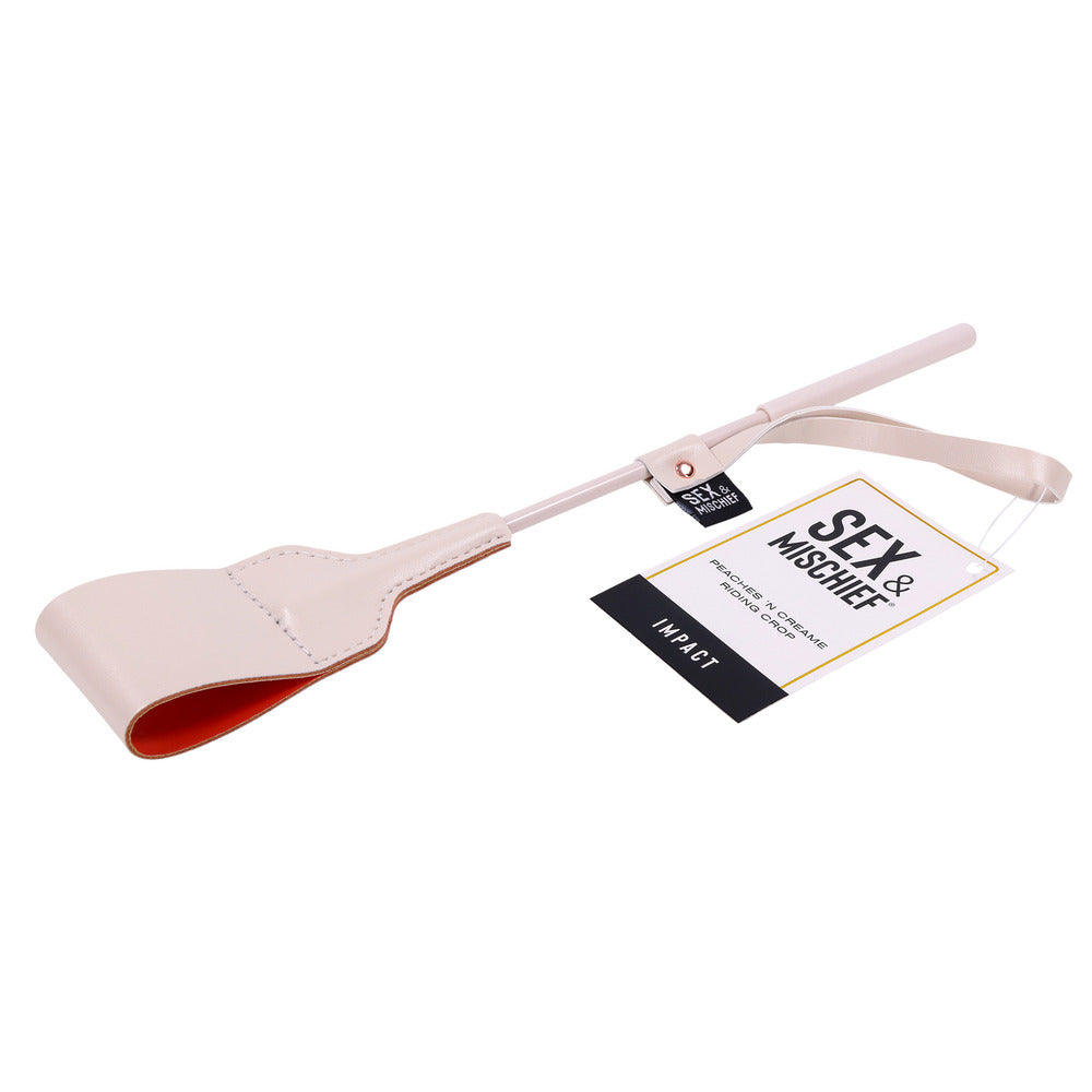 Sportsheets Pink Riding Crop in Peach Color