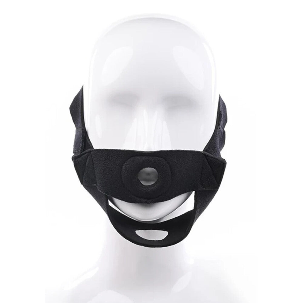 Sportsheets Black Flexible Neoprene Strap-On with O-Ring