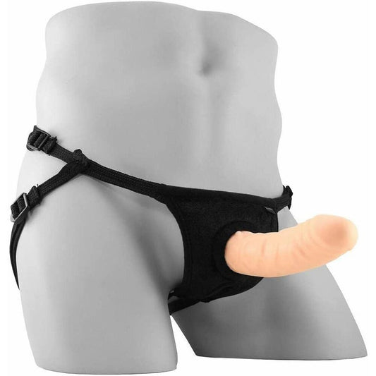 SportSheets Black Everlaster Wishbone Hollow Strap-On