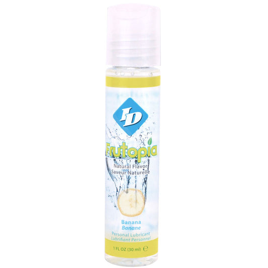 ID Frutopia Banana Flavor Personal Lubricant 1oz Water-Based