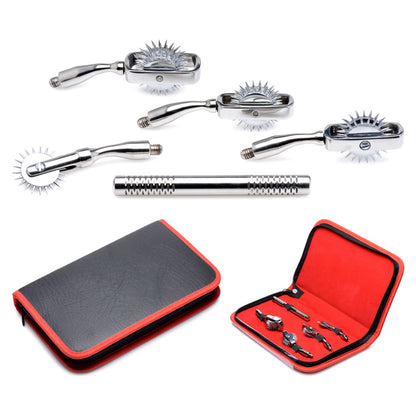 Sensation Seekers Silver Interchangeable 4 Pinwheels Set
