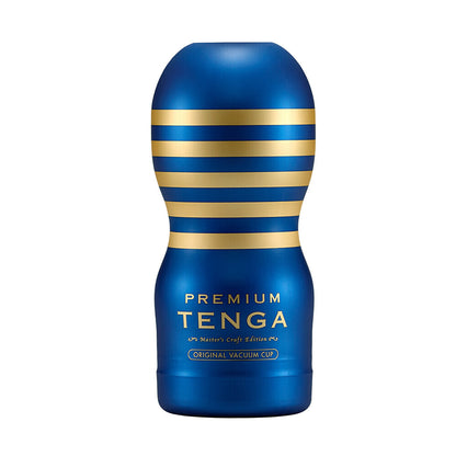 Tenga Premium Black Original Vacuum Cup with Enhanced Suction