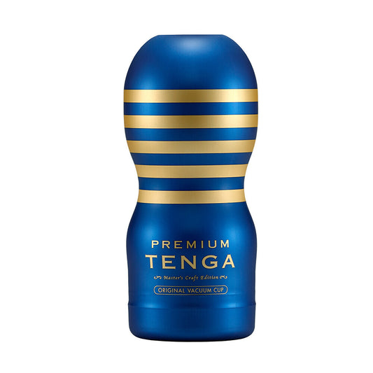 Tenga Premium Black Original Vacuum Cup with Enhanced Suction