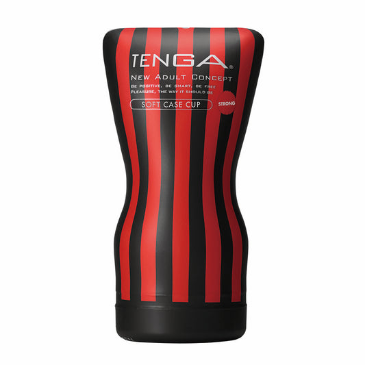 Tenga Clear Soft Case Strong Masturbator with Dynamic Control