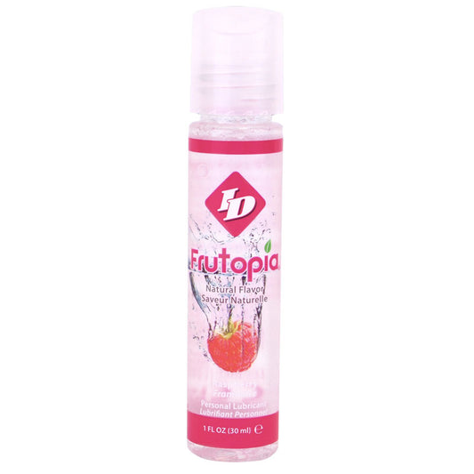 ID Frutopia Raspberry Water-Based Personal Lubricant 1 oz Vegan