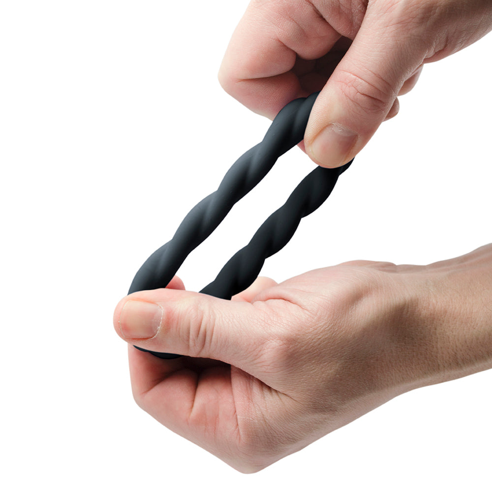 Rocks Off Soft Skin Silicone Twist Cockring