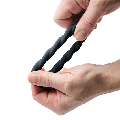Rocks Off Soft Skin Silicone Twist Cockring