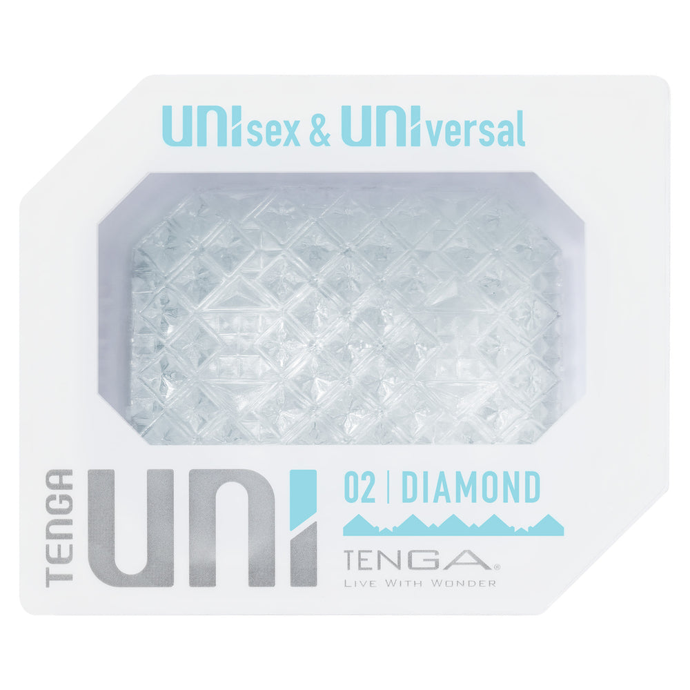 Tenga UNI Clear Diamond Sleeve Masturbator