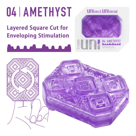 Tenga Amethyst Versatile Sleeve Masturbator