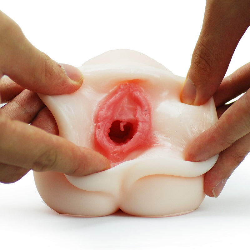 Utensil Race Flesh Pink Sarah Masturbator 3D Tunnel Design