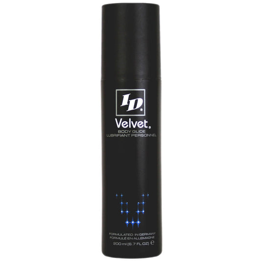 ID Velvet Luxury Silicone-based Clear Lubricant 6.7oz