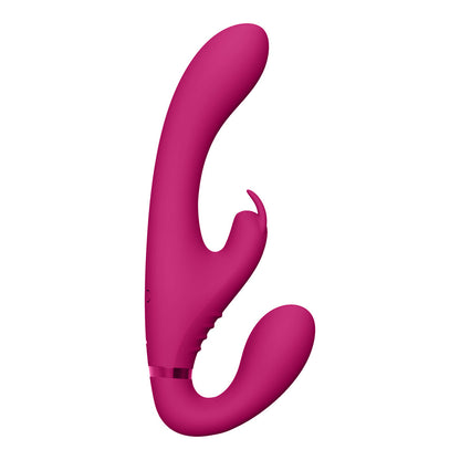 Vive Suki Pink Triple Action Strapless Vibrator