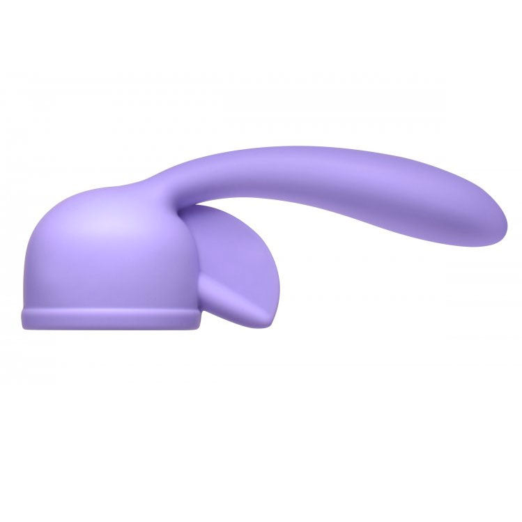 Wand Essentials Violet Fluttering Kiss Dual Stimulation Attachment