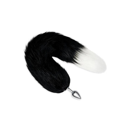 WhipSmart Black Foxtail Beginner-Friendly Butt Plug