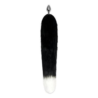 WhipSmart Black Foxtail Beginner-Friendly Butt Plug