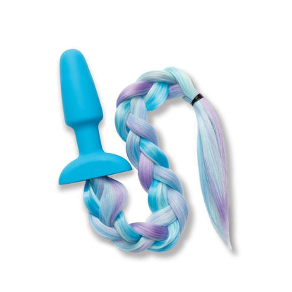 Furry Tales Multicolored Unicorn Tail Butt Plug