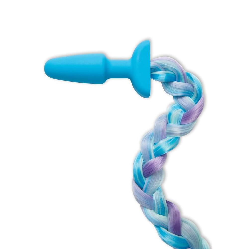 Furry Tales Multicolored Unicorn Tail Butt Plug