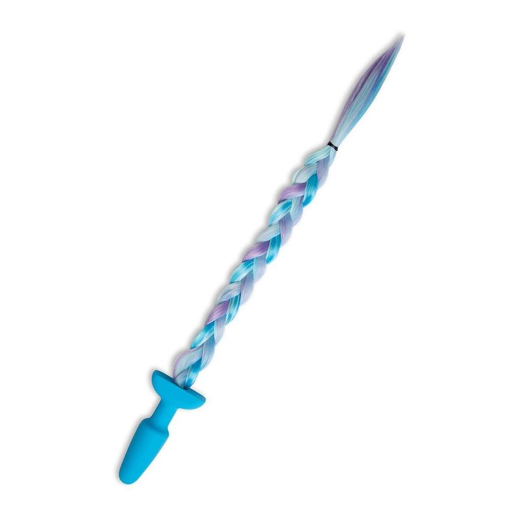 Furry Tales Multicolored Unicorn Tail Butt Plug