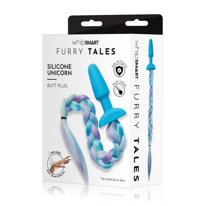 Furry Tales Multicolored Unicorn Tail Butt Plug